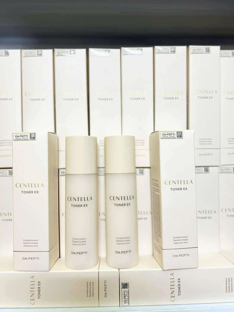 [Mẫu Mới] Nước Cân Bằng Dưỡng Da Căng Bóng Dr. Pepti Centella Toner Ex (180ml)