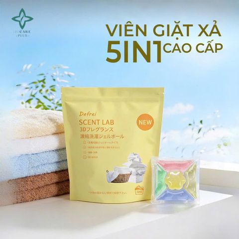 Viên giặt SCENT LAB NHẬT 5 in 1 ( 30 viên / 1 hộp)