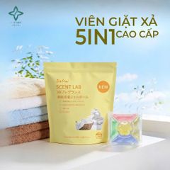 Viên giặt SCENT LAB NHẬT 5 in 1 ( 30 viên / 1 hộp)