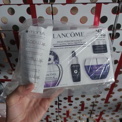 [GIFT SET] Bộ Chăm Sóc Da Kem Dưỡng Lancôme Rénergie H.P.N. Peptide 4 món
