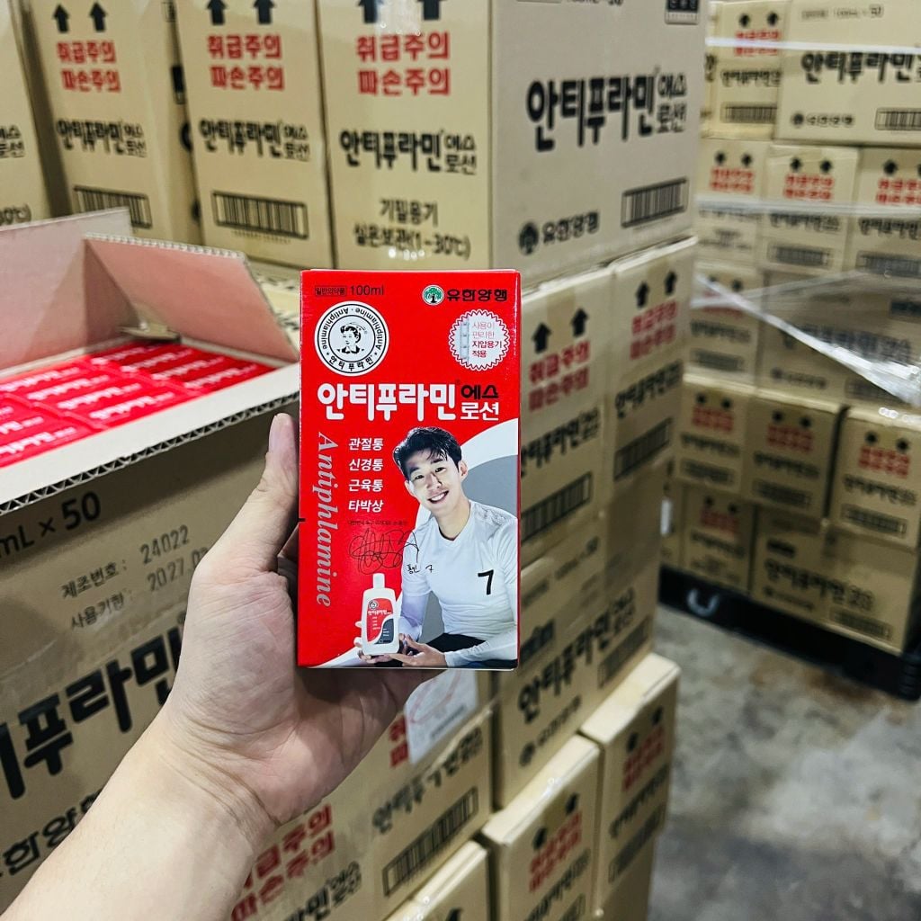 Dầu Nóng Xoa Bóp Antiphlamine Hàn Quốc 100ml