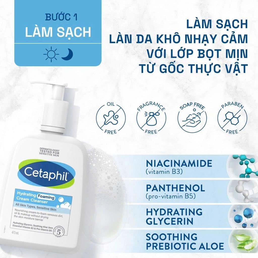 Sữa Rửa Mặt Cetaphil Gentle Skin Cleanser 473ML
