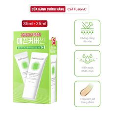 Kem Chống Nắng Phổ Rộng Cho Da Dầu Mụn Cell Fusion C Advanced Clear Sunscreen 100 Spf50+ Pa++++ 35ML