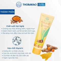 Sữa Rửa Mặt Hạt Nghệ Thorakao 100Gr