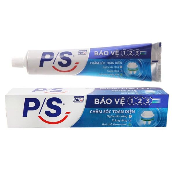 Kem Đánh Răng P/S Bảo Vệ 123 Chăm Sóc Toàn Diện 180g (tặng mini 30g)