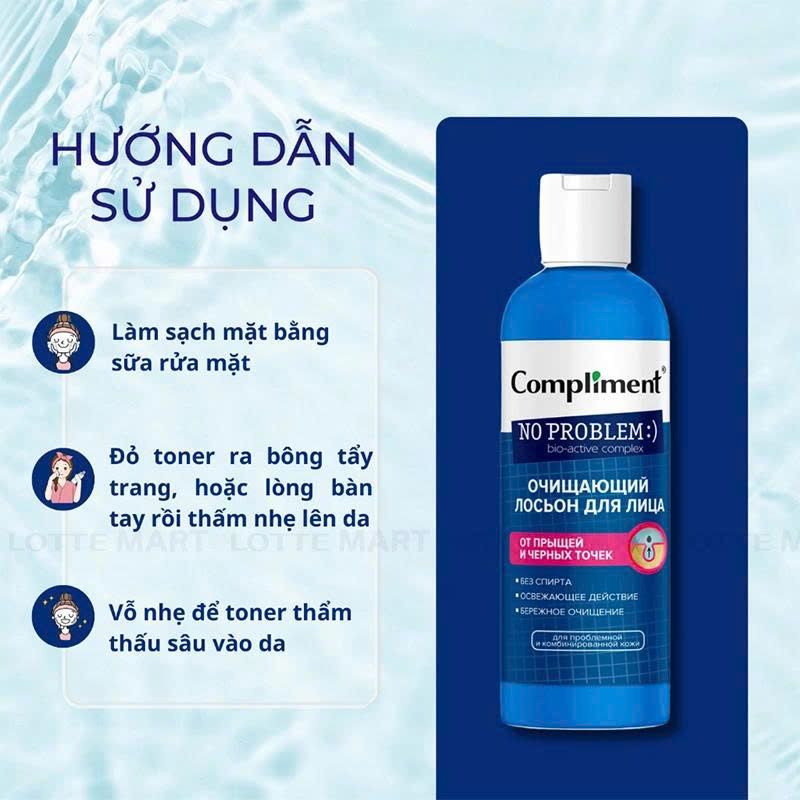Toner B5 Compliment D-Panthenol & Nia 200ml