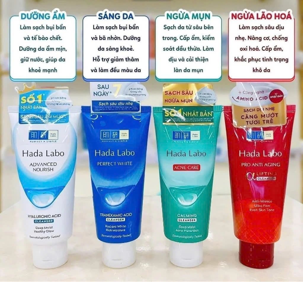 Sữa Rửa Mặt Hada Labo Advanced Nourish Cleanser