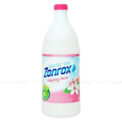 Nước Tẩy Quần Áo Zonrox Hương Cỏ Hoa 1L