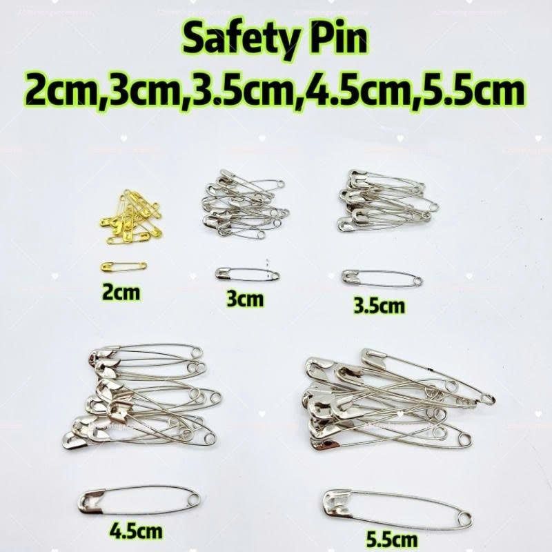 72 pcs #3 Seagull Safety Pins for Many Use Pardible (4cm)