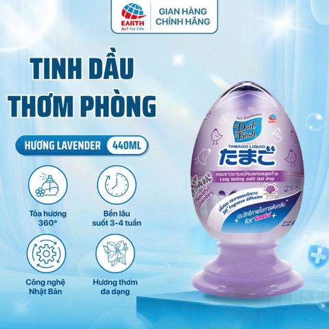 Tinh dầu khử mùi Daily Fresh Lavender 440ml [Tamagi Liquid]