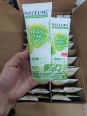 Sữa Rửa Mặt Hazeline Giảm Mụn Nghệ Hoa Cúc 100g [tặng 1 SRM Tràm Trà Cica 40gr]