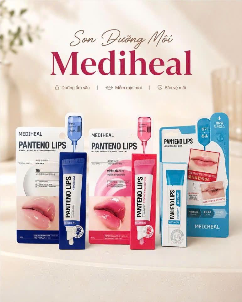 Son Dưỡng Môi Mediheal Labocare PantenoLips 10ml Chính Hãng