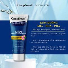 Kem Dưỡng Compliment Phục Hồi Da No Problem AHA-BHA-PHA-Tea Tree Kpem 50ml