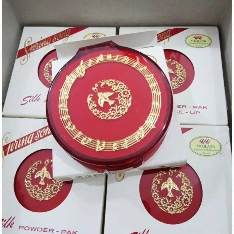 Phấn nền trang điểm con én Spring Song Silk Thái Lan 15g