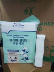 Bông tẩy trang cotton tự nhiên, tiệt trùng, đa tầng Dr.Sera Pearl Double Cleansing Pads