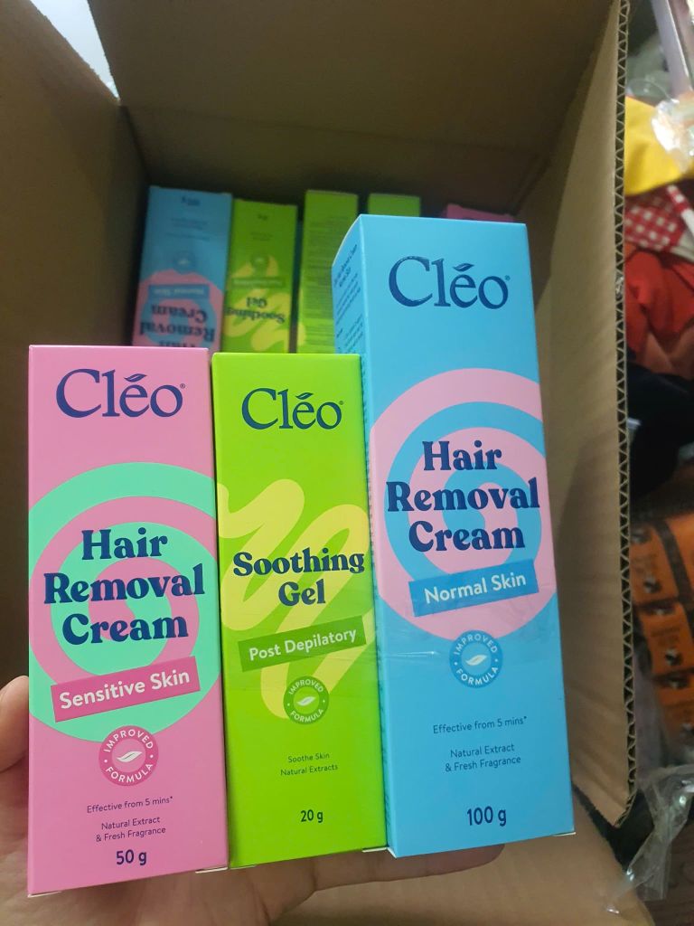 Kem Tẩy Lông Da Nhạy Cảm Cleo Hair Removal Cream