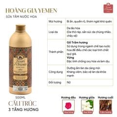 Sữa Tắm Nước Hoa Tesori d'Oriente 500ml Dưỡng Ẩm Chuyên Sâu