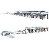  High End Corrugated Cardboard Production Line 