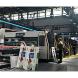  High Speed Vacuum Transfer Fully Automatic Servo Flexo Slotter Die Cutter Printing Machine 
