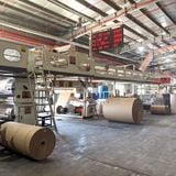  Advanced 3/5/7 Ply Corrugated Cardboard Production Line 