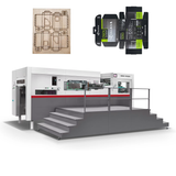  Automatic Flatbed Creasing and Die Cutting Machine for Duplex Paper 