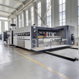  Vacuum Transfer Fully Automatic Servo Flexo Printer Folder Gluer Box Line 