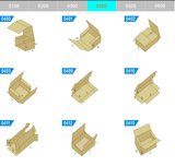  Automatic Carton Box Making Machine 