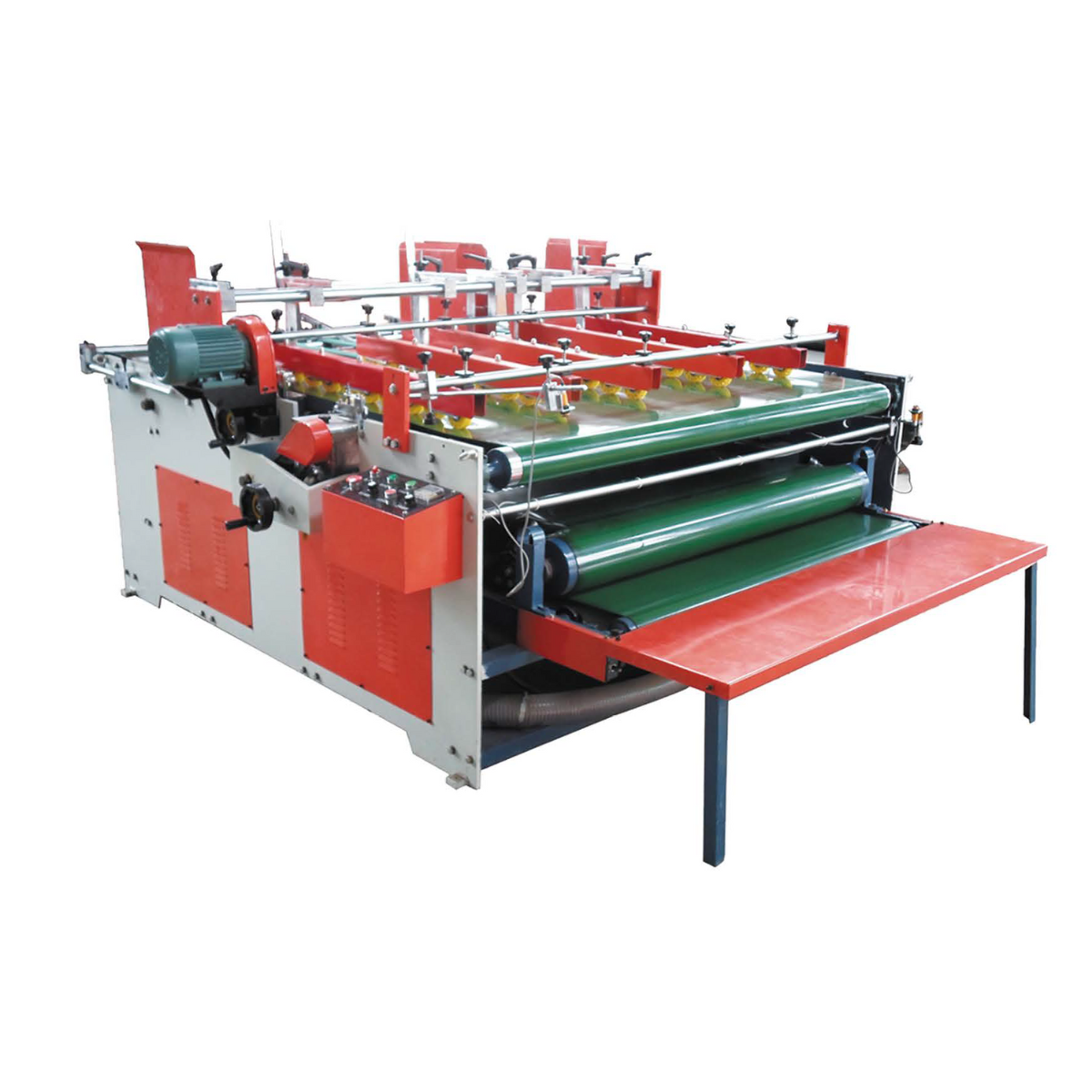  Semi-Automatic Pressure Folder Gluer Machine 