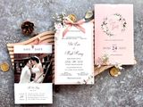  Thiệp Cưới Khoảnh Khắc Vàng - Cá Nhân Hóa Độc Đáo 