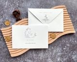  Thiệp Cưới Tối Giản Sang Trọng - Niêm Phong Hạnh Phúc 