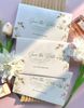  Thiệp Cưới "Hương Hoa Thanh Khiết" - Tối Giản Sang Trọng & Giấy Ánh Kim 