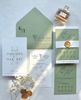 Thiệp Cưới "Rừng Xanh Hẹn Ước" - Phong Cách Greenery & Lịch Trình Đám Cưới