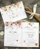  Thiệp Cưới Thu Vàng Vintage - Nét Đẹp Hoài Cổ 