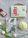  Thiệp Cưới Tình Thắm Duyên Quê - Ao Dai Romance 