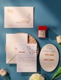  Thiệp Cưới Vòng Tròn Viên Mãn - Oval Elegance 