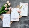  Thiệp Cưới "Anh Đào Én Lượn" - Duyên Tơ Hồng 