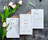  Thiệp Cưới "Linh Lan Hẹn Ước" - Vẻ Đẹp Thuần Khiết 