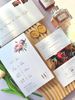  Thiệp Cưới "Giấc Mơ Hồng" - Họa Tiết Hoa Vẽ Tay & Dấu Sáp Vàng 