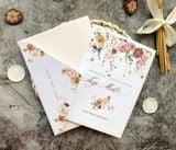  Thiệp Cưới Thu Vàng Vintage - Nét Đẹp Hoài Cổ 