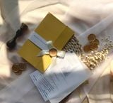 Thiệp Cưới 'Dấu Ấn Thời Gian' - Nét Cổ Điển & Hoa Khô Lãng Mạn 