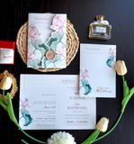  Thiệp Cưới “Hương Sen Tình Tự” - Nét Truyền Thống 