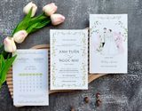  Thiệp Cưới "Linh Lan Hẹn Ước" - Vẻ Đẹp Thuần Khiết 