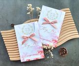  Thiệp Cưới Hồng Pastel Dịu Dàng - Hiện Đại & Tinh Tế 