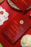  Thiệp Cưới Họa Tiết Thời Gian - Laser Lace Dream 