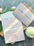  Thiệp Cưới "Nàng Tulip Kiêu Sa" - Phong Cách Vẽ Nét Tối Giản 