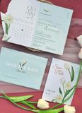  Thiệp Cưới Ngày Ta Thuộc Về Nhau - Heart Calendar 