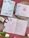  Thiệp Cưới Sen Hồng Tinh Khôi - Pure Lotus Art 