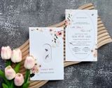  Thiệp Cưới "Anh Đào Én Lượn" - Duyên Tơ Hồng 