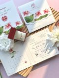  Thiệp Cưới "Sen Hồng Liên Kết" - Nét Đẹp Truyền Thống & Lịch Đánh Dấu 