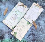  Thiệp Cưới Mẫu Đơn Đỏ - Vẻ Đẹp Á Đông Quyến Rũ 